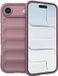 Techsuit Hoesje geschikt voor Apple iPhone Air - Magic Shield Silicone Back Cover - Violet