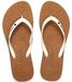 Cubanas Sandales femme, modèle Cubanas Nature, marron, tongs, taille 35,5