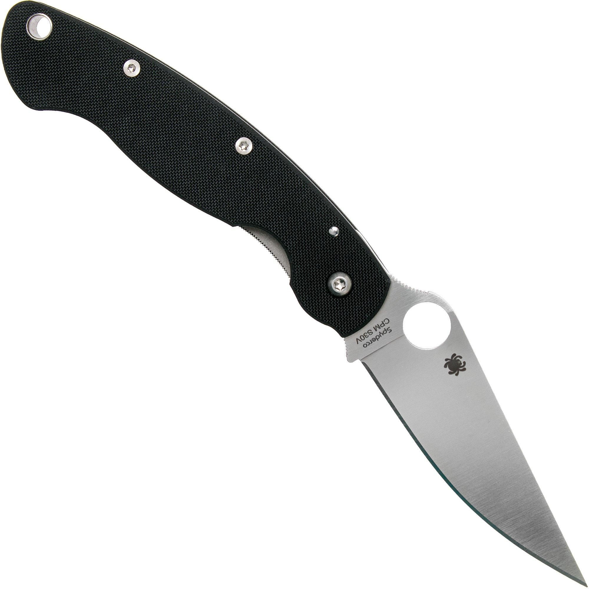 Spyderco Military Linkshandig C36GPLE zakmes