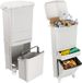 Gockowiak Nardan Poubelle de tri des déchets gris 42 litres