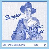 Zither-greepsnaren set, Ph.- Brons, D-gesponnen, harfenzither