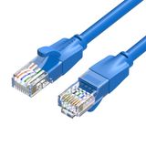 Vention IBELF netwerkkabel Blauw 1 m Cat6 U/UTP (UTP) Rond