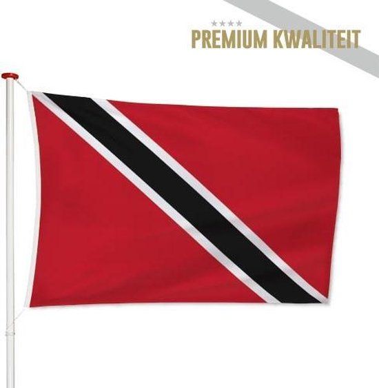 Trinidad en Tobago Vlag 100x150cm - Polyester - Geschikt voor buiten