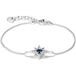 Thomas Sabo A2246-166-1-L19V Armband Stern mit blauen Steinen, verstellbar