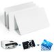 100 cartes jet d'encre NFC, NTAG215, CR80, 30 MIL, Blanc