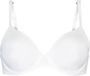 Hunkemöller Dames Lingerie Voorgevormde beugel bh Super Soft - Wit - maat A75