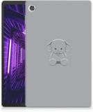 B2Ctelecom Lenovo Tab M10 Plus Tablet Back Cover Grijs Baby Olifant
