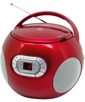 Soundmaster SCD2120RO CD Boombox met FM radio rood