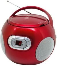 Soundmaster SCD2120RO CD Boombox met FM radio rood