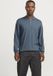 JACK&JONES JJEEMIL KNIT POLO HALF ZIP LS NOOS Hommes Pulls en maille Oceanview XS