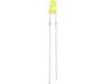 Tru Components LED câblé Jaune Rond 100 mcd 60 ° 20 mA