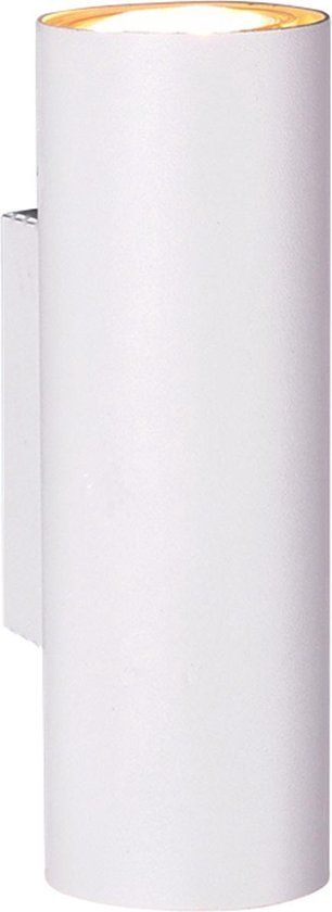 BES LED Trion Mary LED Wandlamp - GU10 - Rond - Mat Wit - Aluminium