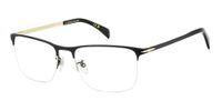 David Beckham DB 1146 Matte black gold 55/19/150 Man Brilmonturen