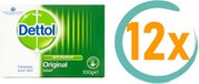 Dettol Anti-bacteriële Zeeptablet - 12 x 100g - Original