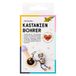 folia 23007 Kastanjeboor, knutselset met houthouder, metalen boor 2 en 3 mm, voor kinderen en volwassenen, inclusief 100 tandenstokers