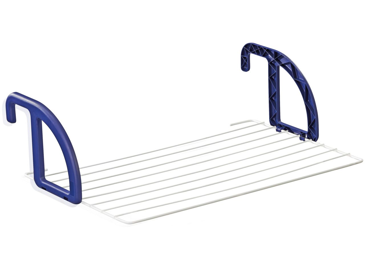 Leifheit Classic 70 Rek met wandmontage - Blauw/Wit