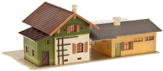 FALLER Klein Station Zindelstein Modelbouwdecoratie