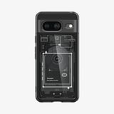 Spigen Ultra Hybrid Zero One Google Pixel 8 Hoes Zwart, Grijs