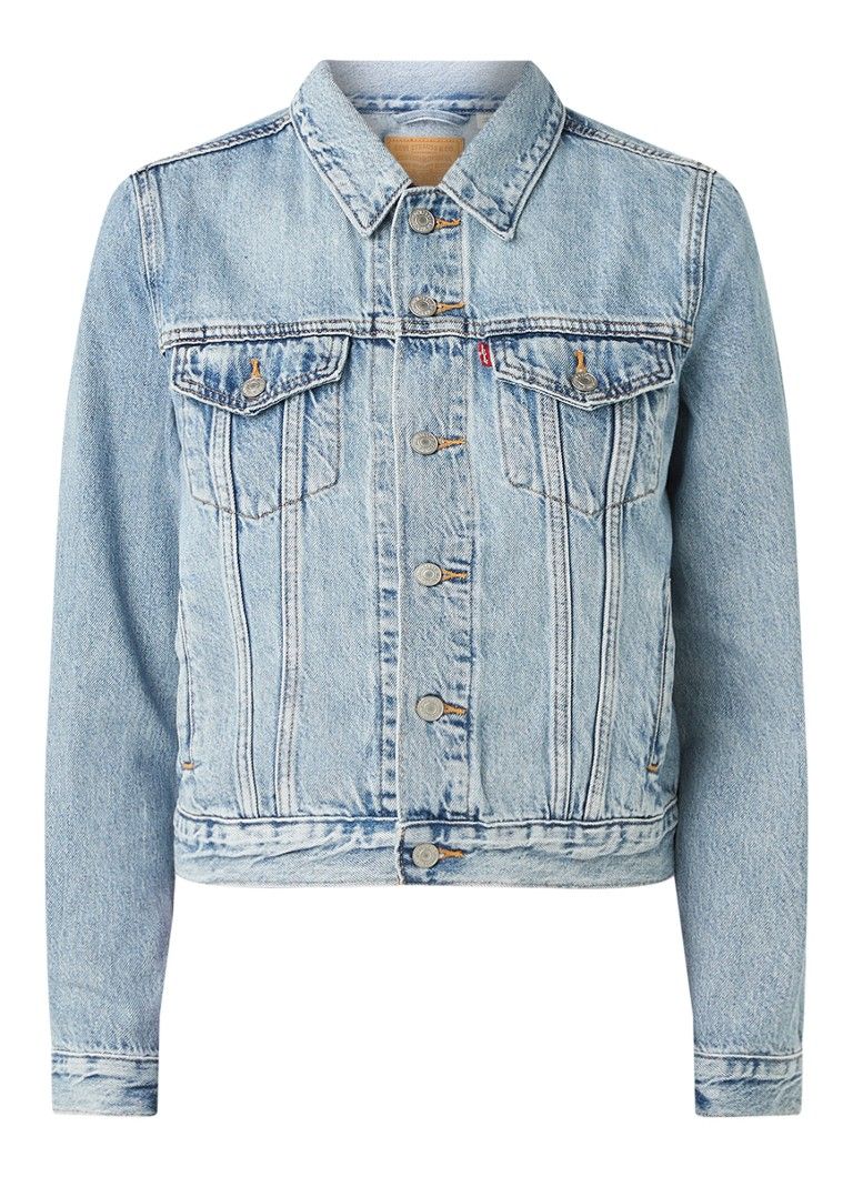 Levi's Trucker spijkerjas met lichte wassing