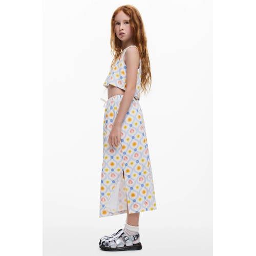 Desigual midi rok wit