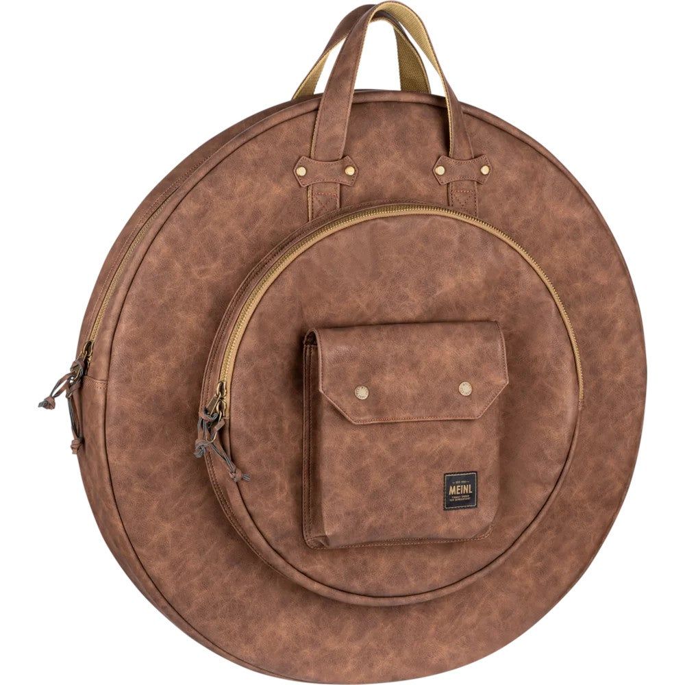 Meinl Vintage Hyde Cymbal Bag - 22 inch - Light Brown