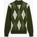 Tommy Hilfiger Argyle Loose Rugby Sapin Arctique Taille : XXL