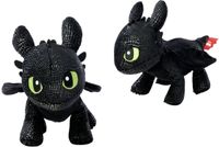 Universal Krokmou pluche zwart - knuffel dragons film