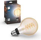 Philips Hue White Ambiance LED-lamp, E27, filament G93, globe, met Bluetooth