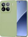 Techsuit Soft Flex Silicone Back Cover - Matcha - Geschikt voor Xiaomi 15 Pro