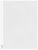 Esselte Robuuste transparante PP-tas met meerdere gaten (DIN A4), 25 stuks, transparant