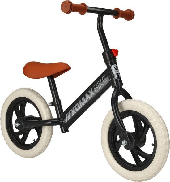XQ Max Loopfiets - 12 inch - Matzwart - EVA banden - 20 kg - Koopman International