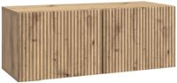vidaXL Wandmontage TV-kast - Artisanaal eiken - 78,5 x 31 x 30 cm