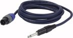 DAP Audio Câble de haut-parleur, Jack mâle - Speakon mâle, 2x1.5mm², 10 mètre