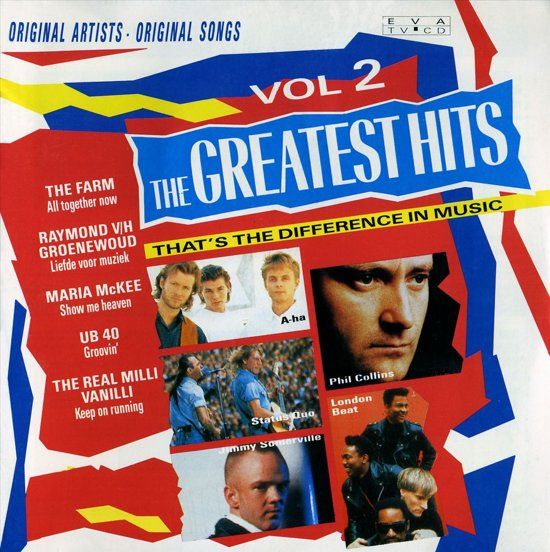 The Greatest Hits 1991, Vol. 2 - Pop - 1 CD