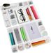 Unyqoos® Lade-organizer, 22-delig – Kunststof, 3 maten
