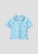 s.Oliver Polo-Shirt Turquoise Kinderen Maat 92 Katoen
