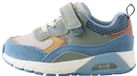 Next - Jongens - Elastische vetersneakers met brede pasvorm (G) - Blauw