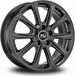 MSW 79 jante alliage 7.5Jx18 5x112 ET25 graphite foncé brillant