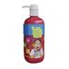 Natural Face & Fingerpaint Fles met Pompje - Rood, 1L