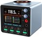 DrPhone VoltStation 100W – Desktop Oplaadstation met 2.8 inch IPS Display, 4x USB-C, 4x USB-A, 15W Draadloos Laden en DC-Voeding