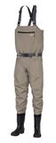 Greys Fin Bootfoot Hengelsportbroek | Ademend Waterdicht Fly & Jacht Borstbroeken voor Rivier, Meer en Kust | Geïntegreerde Laarzen | Verstelbare Bretels | Meerdere maten