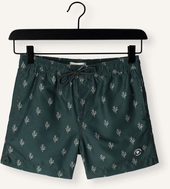 Shiwi The Sunshine Brand Shiwi Milo Swimshort Jongens - Donkergroen - Maat 122/128