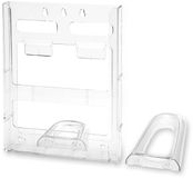deflecto Lit-Loc porte-dossier, DIN A4 portrait, transparent