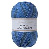 Utopia Crafts Aran Ombre Multicolour Breien en Haak Garen, 300g - 600m (015)