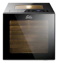 Solis VitaDry Food Dehydrator Voedseldroger - Professionele Droogoven - 10 Programma’s - Incl. 8 RVS Droogroosters - 35-75°C - 800W