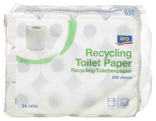 Aro Toiletpapier, 200 Vellen, 24 Rollen