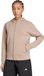 adidas Mujer D4T Workout Full Zip Hooded Sweatshirt, chalky brown, M