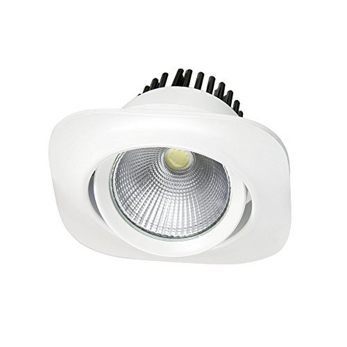 CristalRecord Everest LED-inbouwspot, vierkant, wit