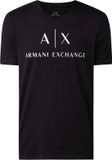 Armani Exchange AX Logo Short Sleeve Tee - Black