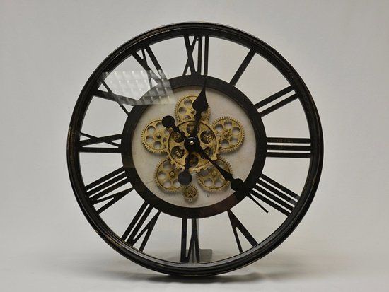 vintagecarpet.nl Wandklok Classic Open uurwerk 8713219331989